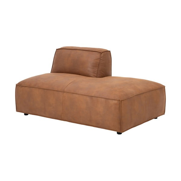 Koňakově hnědý modul pohovky (levý roh) Fairfield Kentucky – Bonami Selection-image-3