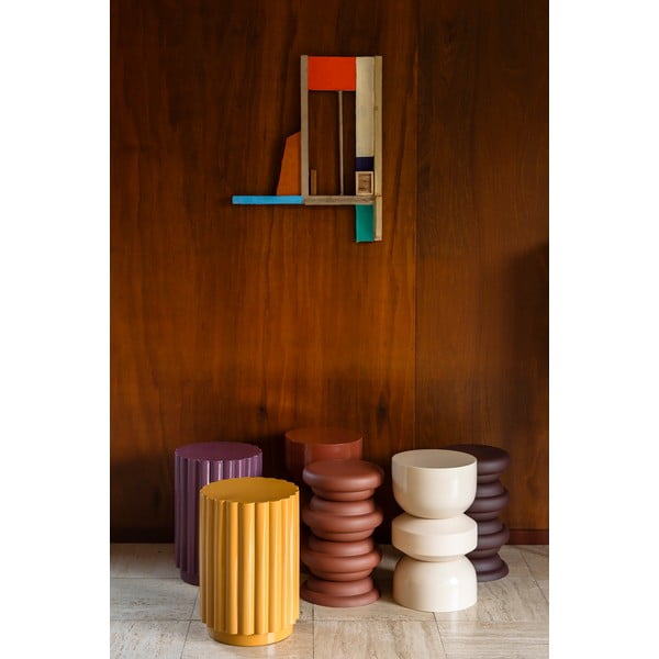 Kulatý odkládací stolek ø 32 cm Camila – Dutchbone-image-1