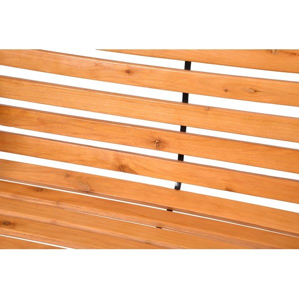 Dřevěná zahradní lavice s ocelovou konstrukcí Garden Pleasure Bellevue-image-2