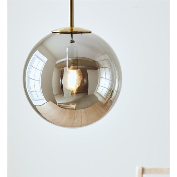 Skleněné závěsné stropní svítidlo Markslöjd Dione, ø 25 cm-image-1