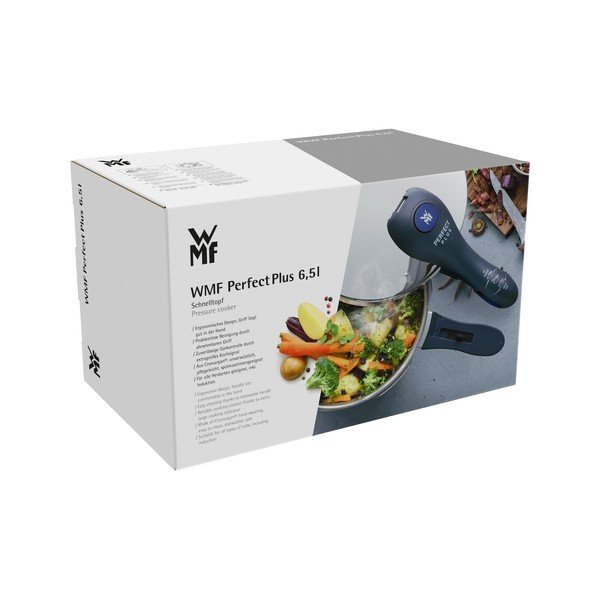 Tlakový hrnec z nerezové oceli WMF Perfect Plus, 6,5 l-image-1