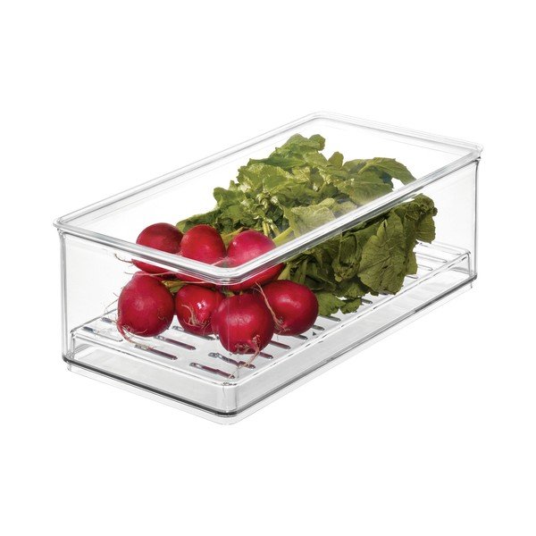 Transparentní úložný box iDesign The Home Edit, 31,1 x 15,9 cm-image-4