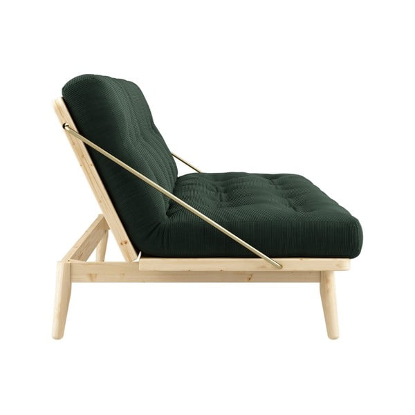 Manšestrová variabilní pohovka Karup Design Folk Raw/Dark Green-image-4