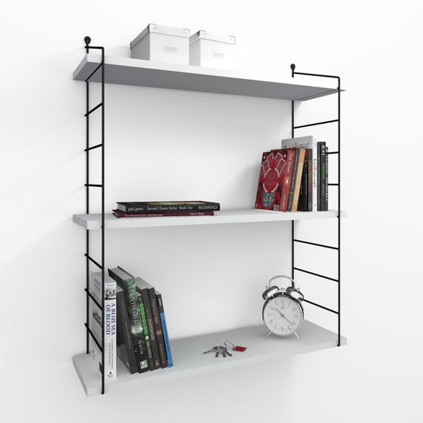 Bílá nástěnná police Armori-image-1