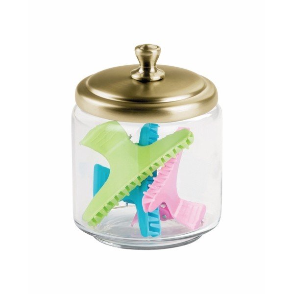 Skleněná dóza InterDesign York, ⌀ 9 cm-image-4