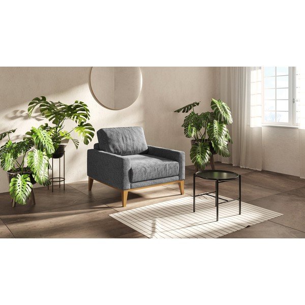 Světle šedé křeslo MESONICA Musso-image-1