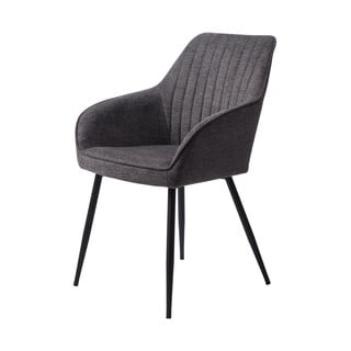 Tmavě šedá jídelní židle Nolan – Unique Furniture