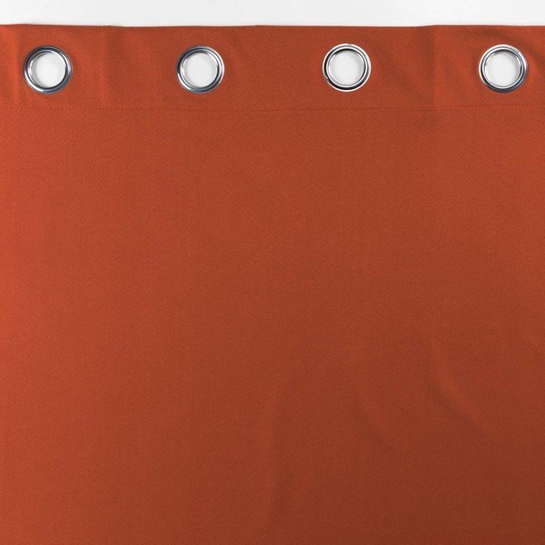 Zatemňovací závěs z mikrovlákna v cihlové barvě 140x260 cm Obscure – douceur d'intérieur-image-4