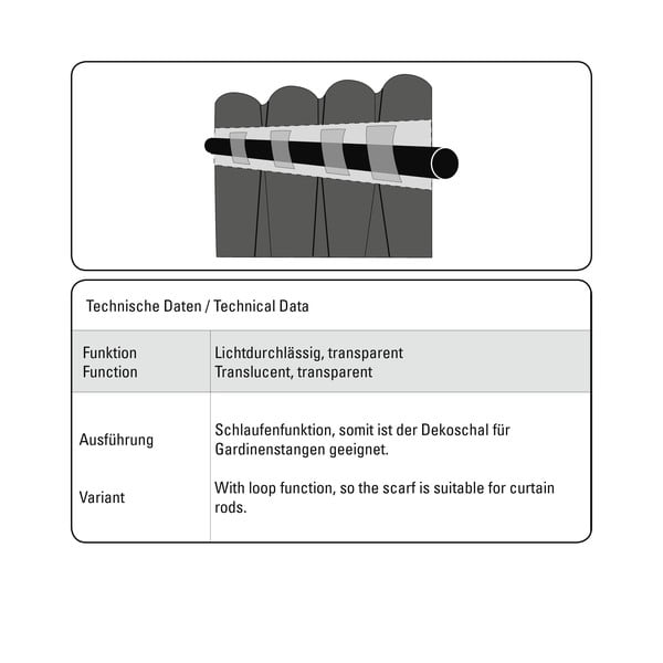 Zelená záclona 135x245 cm Zen Silence – Gardinia-image-2