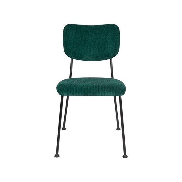 Tmavě zelené jídelní židle v sadě 2 ks Benson – Zuiver-image-2