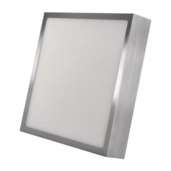 LED stropní svítidlo v leskle stříbrné barvě 22,5x22,5 cm Nexxo – EMOS