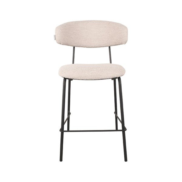 Krémové barové židle v sadě 2 ks 95 cm Zack – LABEL51-image-1
