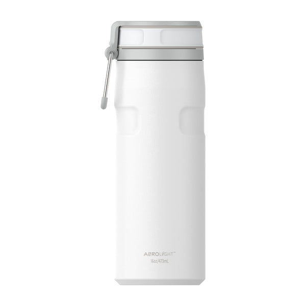 Bílá termoska z nerezové oceli 470 ml IceFlow™ Bottle Twist Flip Frost – Stanley-image-3