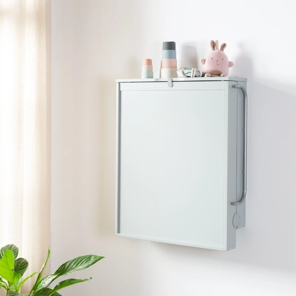 Zeleno-šedý závěsný přebalovací pult Roba style – Roba-image-4