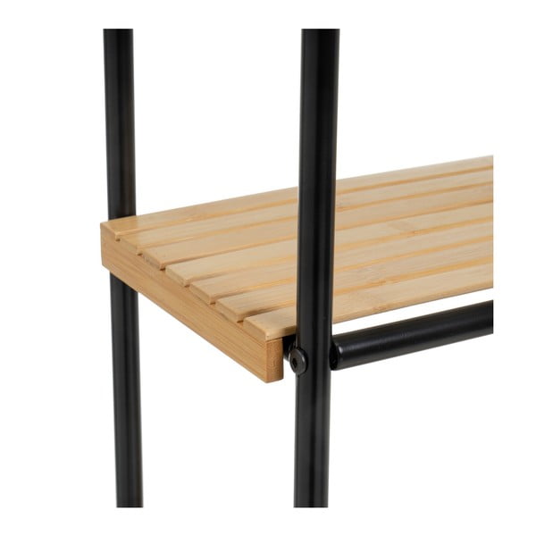 Bambusový regál v černo-přírodní barvě 41x77 cm – Casa Selección-image-3