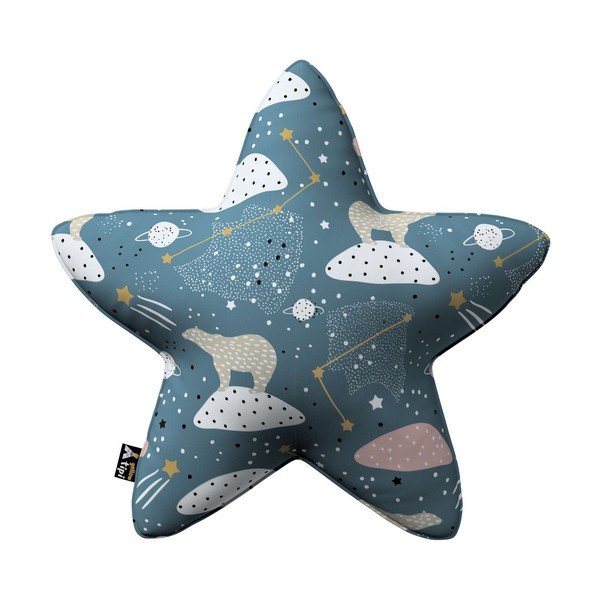 Dětský polštářek Lucky Star – Yellow Tipi
