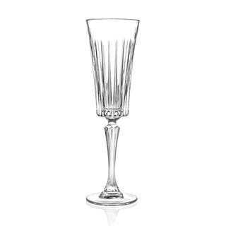 Sada 6 křišťálových sklenic na sekt RCR Cristalleria Italiana Edvige, 210 ml
