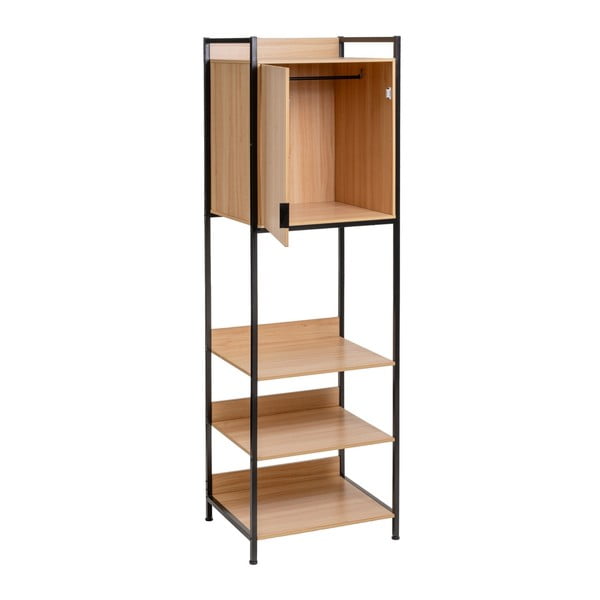 Otevřená šatní skříň v přírodní barvě 60x190x48 cm Armarios – Casa Selección-image-1