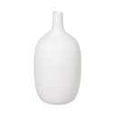 Bílá keramická váza Blomus, výška 21 cm