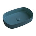 Keramické umyvadlo v petrolejové barvě 55x36 cm Infinity Oval – Sapho
