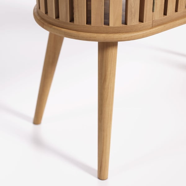 Umyvadlová skříňka z teakového dřeva Kave Home Rokia-image-4