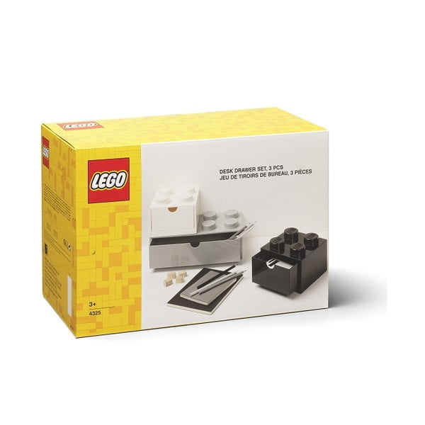 Plastové dětské úložné boxy v sadě 3 ks Multi-Pack - LEGO®-image-2