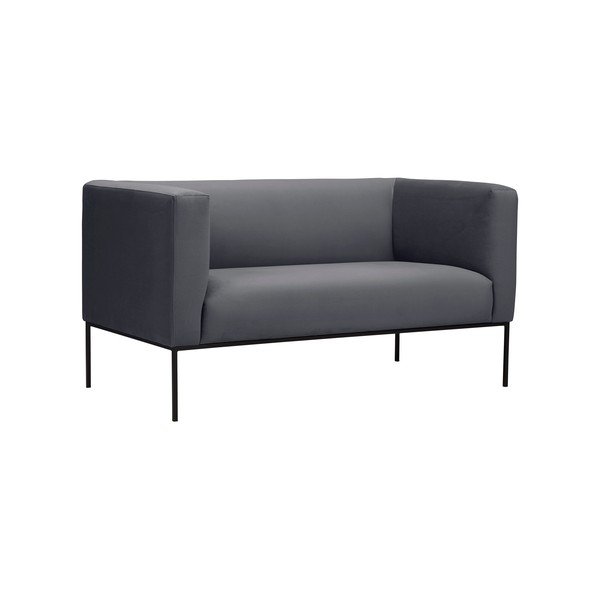 Tmavě šedá pohovka Windsor & Co Sofas Neptune, 145 cm-image-2
