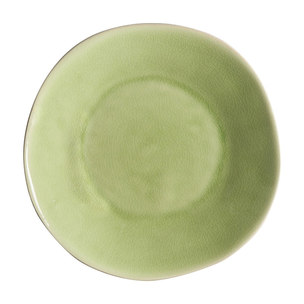 Světle zelený kameninový polévkový talíř Costa Nova Riviera, ⌀ 25 cm