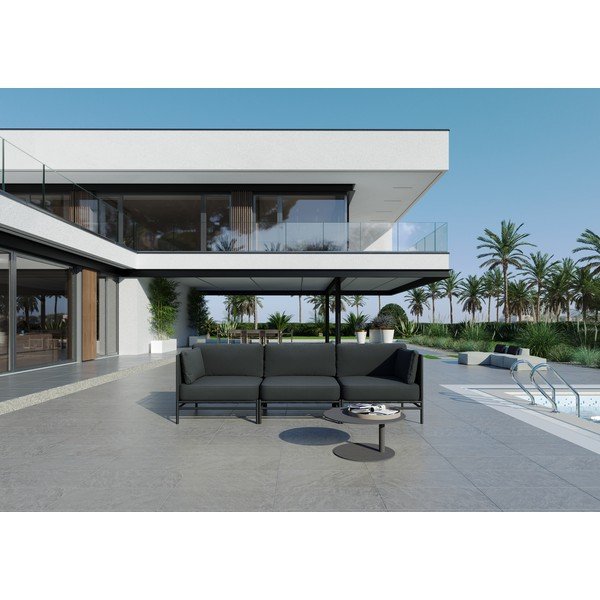 Tmavě šedá zahradní modulární pohovka 234 cm Dandy – Sit Sit-image-1