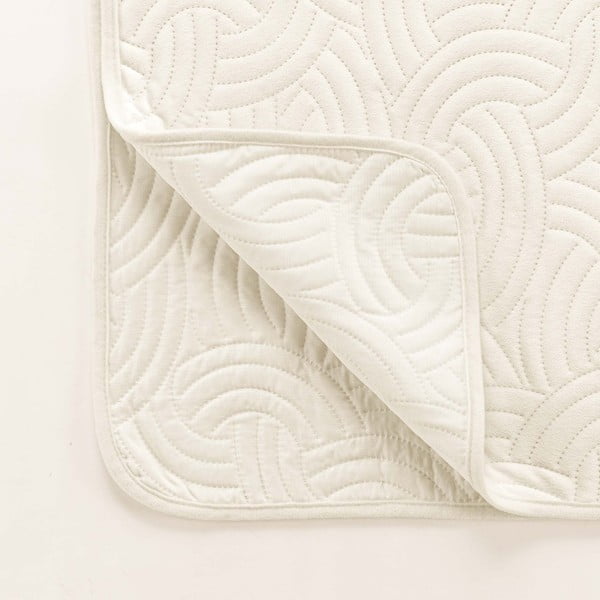 Béžový sametový přehoz 220x240 cm Solange – douceur d'intérieur-image-3