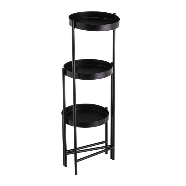 Kovový stojan na květiny (výška 60 cm) – Casa Selección-image-3