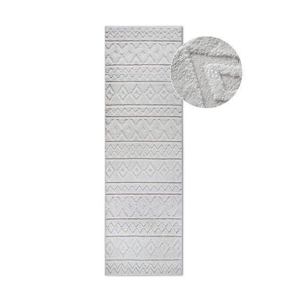 Krémový běhoun 80x240 cm Itinerance Cream White – Elle Decoration