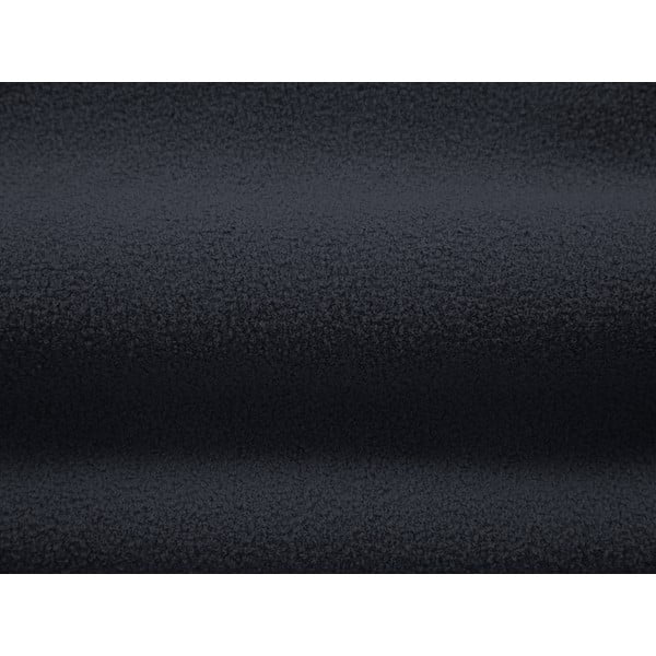 Tmavě modré křeslo z textilie bouclé Chuck – Micadoni Home-image-4