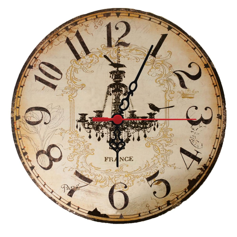 Nástěnné hodiny Chandelier, 30 cm