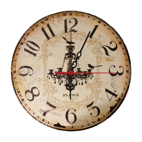Nástěnné hodiny Chandelier, 30 cm