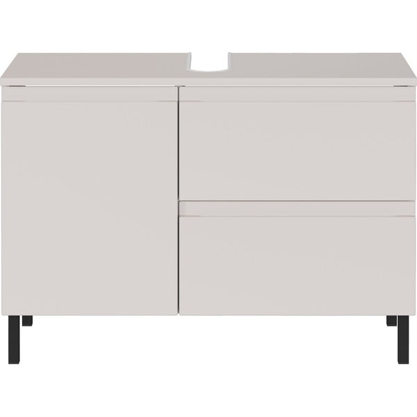 Krémová nízká skříňka pod umyvadlo 80x56 cm Salinas – Germania-image-2