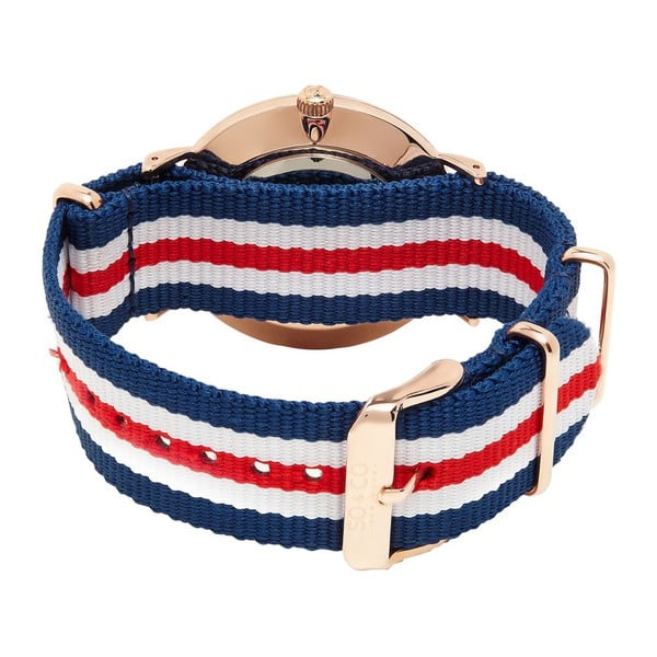 Pánské hodinky  Madison Stripe Red/White/Blue-image-1