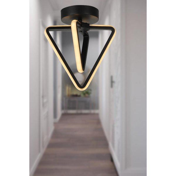 Černé kovové LED stropní svítidlo Baris – Squid Lighting-image-1