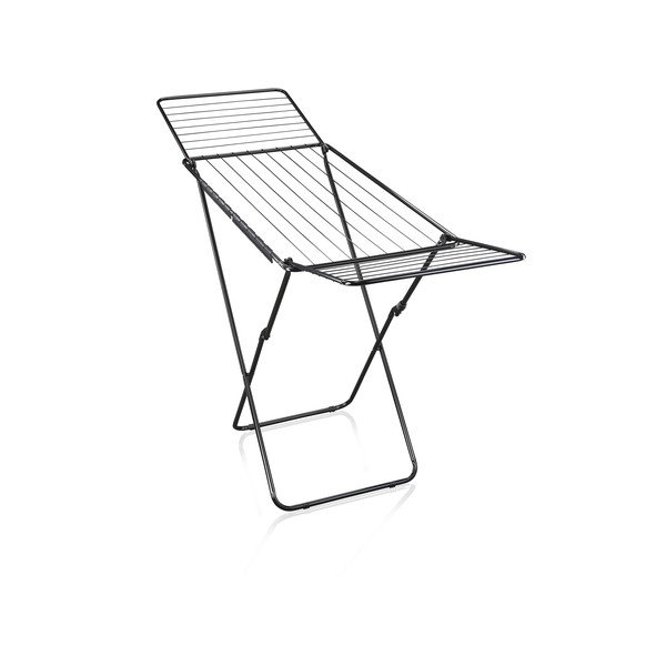 Černý sušák na prádlo 20 m Classic 200 Easy – LEIFHEIT-image-1