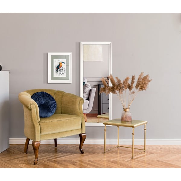 Nástěnné zrcadlo v bílém rámu Styler Parisienne, 47 x 147 cm-image-1