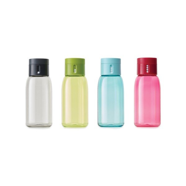 Zelená lahev s počítadlem Joseph Joseph Dot, 400 ml-image-1