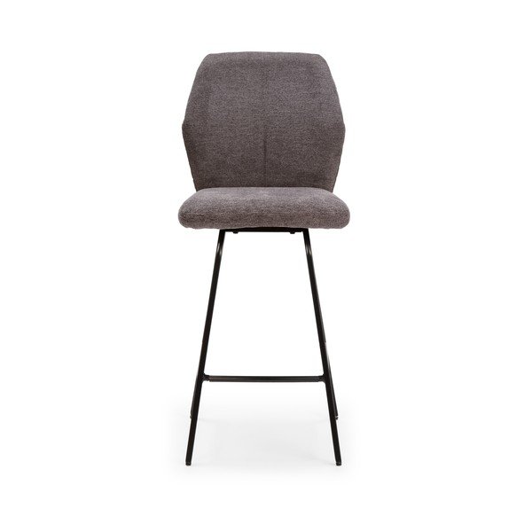 Tmavě šedé barové židle v sadě 4 ks 65 cm Bei – Marckeric-image-2