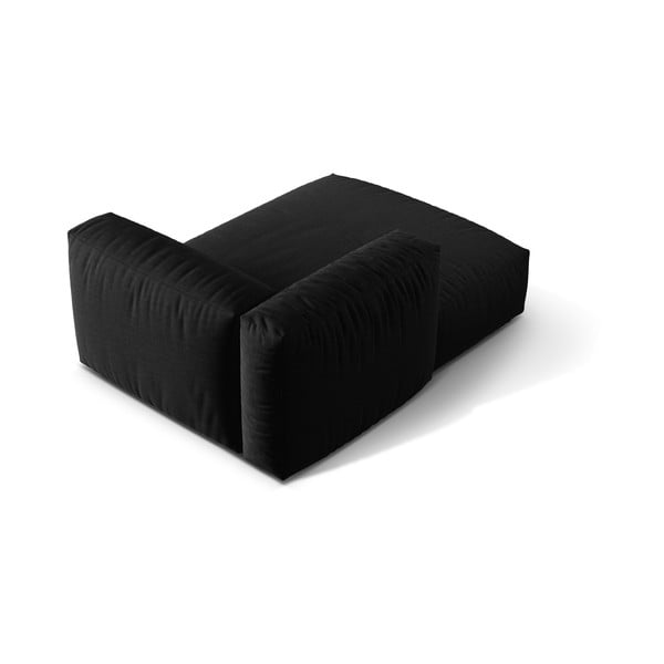 Černý modul pohovky (levý roh) Martina – Micadoni Home-image-3