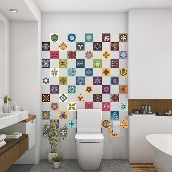 Sada 60 samolepek Ambiance Azulejos-image-3