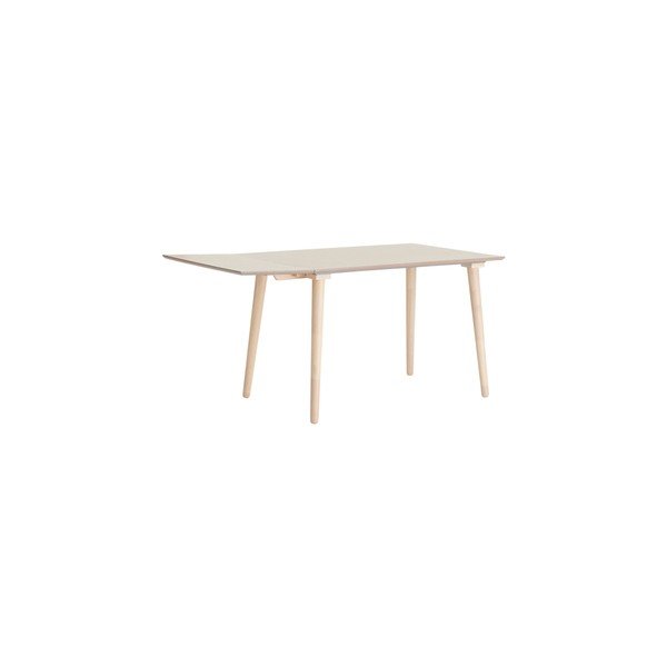 Rozkládací jídelní stůl s přídavnou deskou v dekoru jilmu 80x120 cm Jolina – Ellos Home