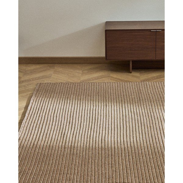 Béžový ručně tkaný koberec 200x300 cm Ardelia – Kave Home-image-1