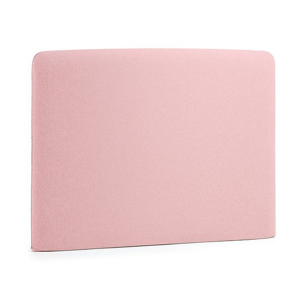 Růžové čalouněné čelo postele 108x76 cm Dyla – Kave Home