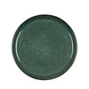 Tmavě zelený dezertní  talíř z kameniny ø 21 cm – Bitz