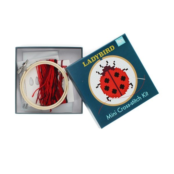 Kreativní sada Cross-stitch Kit Ladybird – Rex London-image-2