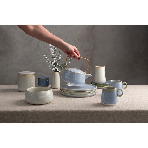 Modrá porcelánová konvice na čaj 1 l Juna – Premier Housewares-image-3